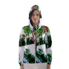 Hot Day In Dallas 40 Hooded Windbreaker (women) by bestdesignintheworld