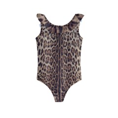 Leopard Kids  Frill Swimsuit by CasaDiModa
