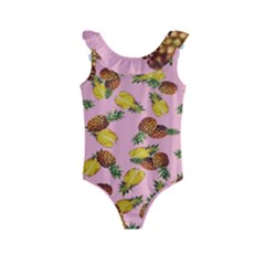 Pineapples Kids  Frill Swimsuit by CasaDiModa