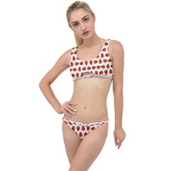 Red Peppers Pattern The Little Details Bikini Set by SuperPatterns