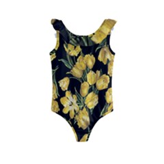 Yellow Tulip Kids  Frill Swimsuit by CasaDiModa