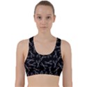 Scissors pattern Back Weave Sports Bra View1