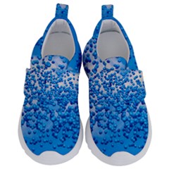 Blue Balloons In The Sky Velcro Strap Shoes by FunnyCow