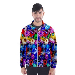 Colorful Beads Windbreaker (men) by FunnyCow