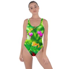 Bleeding Heart Flowers In Spring Bring Sexy Back Swimsuit by FunnyCow