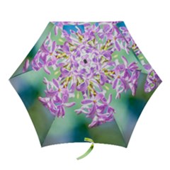 Beautiful Pink Lilac Flowers Mini Folding Umbrellas by FunnyCow