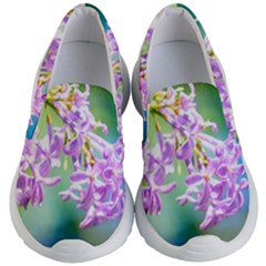 Beautiful Pink Lilac Flowers Kid s Lightweight Slip Ons by FunnyCow