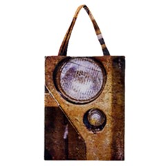 Vintage Off Roader Car Headlight Classic Tote Bag by FunnyCow