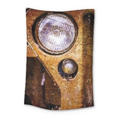 Vintage Off Roader Car Headlight Small Tapestry by FunnyCow