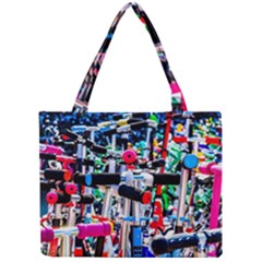 Time To Choose A Scooter Mini Tote Bag by FunnyCow