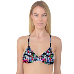 Time To Choose A Scooter Reversible Tri Bikini Top by FunnyCow