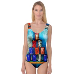 Soup Cans   After The Lunch Princess Tank Leotard  by FunnyCow