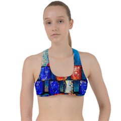 Soup Cans   After The Lunch Criss Cross Racerback Sports Bra by FunnyCow