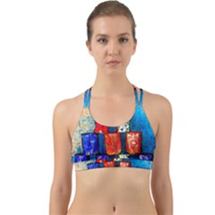 Soup Cans   After The Lunch Back Web Sports Bra by FunnyCow