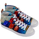 Soup Cans   After The Lunch Women s Mid-Top Canvas Sneakers View3