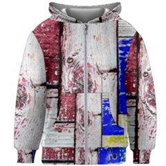 Abstract Art Of Grunge Wood Kids Zipper Hoodie Without Drawstring by FunnyCow