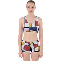 De Stijl Abstract Art Work It Out Gym Set by FunnyCow