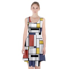 Abstract Art Of Avant Garde Racerback Midi Dress by FunnyCow