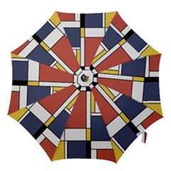 Abstract Art Of De Stijl Hook Handle Umbrellas (large) by FunnyCow