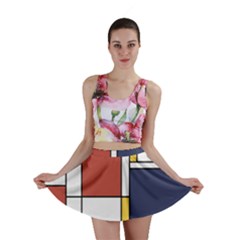 Abstract Art Of De Stijl Mini Skirt by FunnyCow
