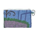 Purple Shoe Canvas Cosmetic Bag (Large) View2