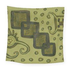 Four Squares Square Tapestry (large)