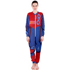 My Dog Sleeping Onepiece Jumpsuit (ladies) 