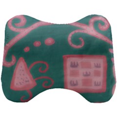 A Pink Dream Head Support Cushion