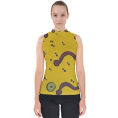 Swimming Worms Shell Top
