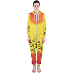 Red Sun Hooded Jumpsuit (ladies) 