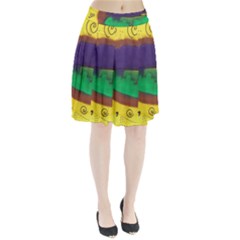 Landscape Egg Pleated Skirt