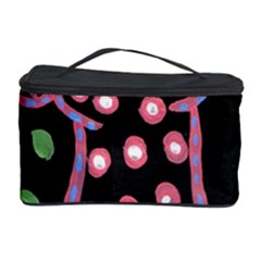 Dress And Falling Leaves Cosmetic Storage Case