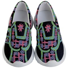 Seagulls Attacking Dress Kid s Lightweight Slip Ons by snowwhitegirl