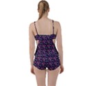 Hearts Butterflies Blue Pink Boyleg Tankini Set  View2