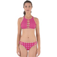 Punk Heart Pink Perfectly Cut Out Bikini Set by snowwhitegirl