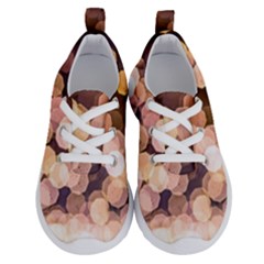 Warm Color Brown Light Pattern Running Shoes by FunnyCow