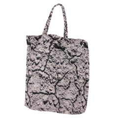 Earth  Dark Soil With Cracks Giant Grocery Tote by FunnyCow