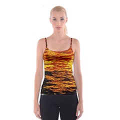 Liquid Gold Spaghetti Strap Top by FunnyCow