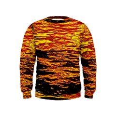 Liquid Gold Kids  Sweatshirt by FunnyCow