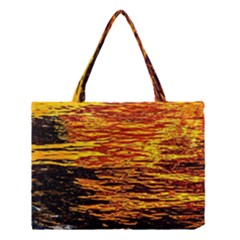 Liquid Gold Medium Tote Bag by FunnyCow