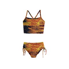 Liquid Gold Girls  Tankini Swimsuit by FunnyCow