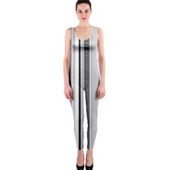 Shades Of Grey Wood And Metal One Piece Catsuit by FunnyCow