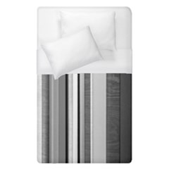 Shades Of Grey Wood And Metal Duvet Cover (single Size) by FunnyCow
