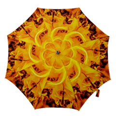 Fire And Flames Hook Handle Umbrellas (large) by FunnyCow