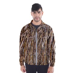 Dry Hay Texture Windbreaker (men) by FunnyCow