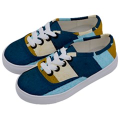 Flat Angle Kids  Classic Low Top Sneakers by FunnyCow