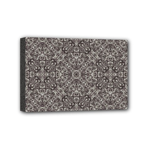 Luxury Modern Baroque Pattern Mini Canvas 6  X 4 