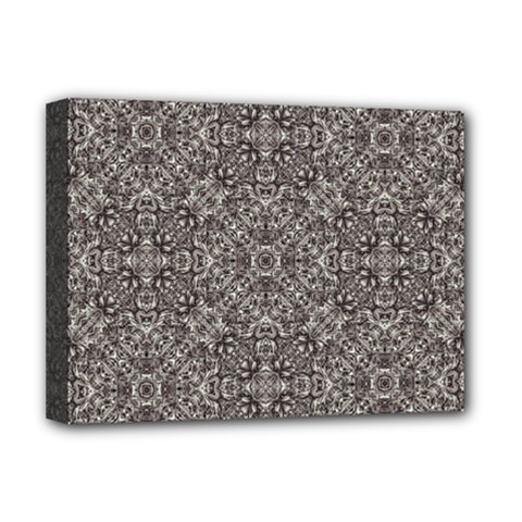 Luxury Modern Baroque Pattern Deluxe Canvas 16  X 12   by dflcprints