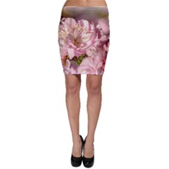 Beautiful Flowering Almond Bodycon Skirt by FunnyCow