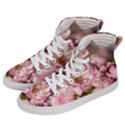 Beautiful Flowering Almond Women s Hi-Top Skate Sneakers View2